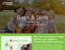 Tablet Screenshot of childrensorchard.com